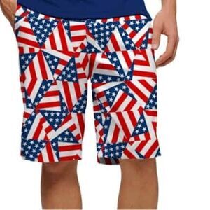 LOUDMOUTH FAIRWAY AMERICANA MEN'S SHORT M3